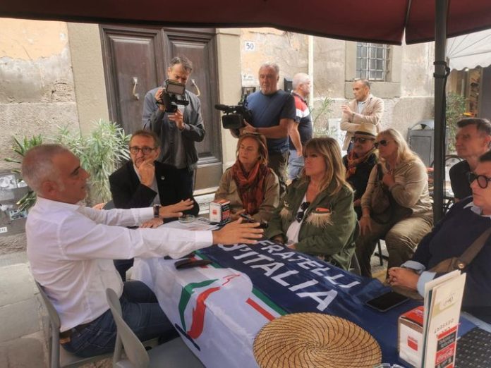 santa chiara pisa centro dei congressi diego petrucci virginia mancini maurizio nerini fratelli d'itali